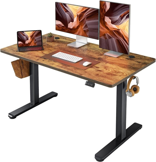Electric Standing Desk Adjustable Height, 48 X 24 Inch Sit and Stand
