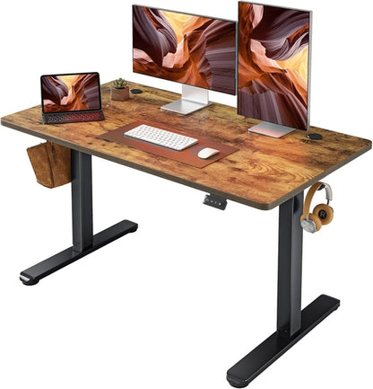 Electric Standing Desk Adjustable Height, 48 X 24 Inch Sit and Stand