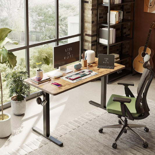 Electric Standing Desk Adjustable Height, 48 X 24 Inch Sit and Stand